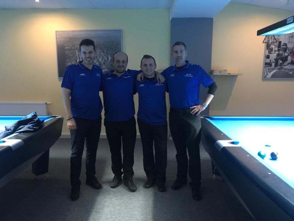 Dorin Iusan, Evangelos Vettas, Antonio Benvenuto, Thomas Dörfler (v. links n. rechts)